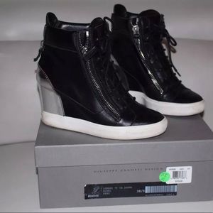 Giuseppe Zanotti high top wedges sneaker